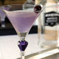 Cocktails à tige cristalline personnalisés verre martini